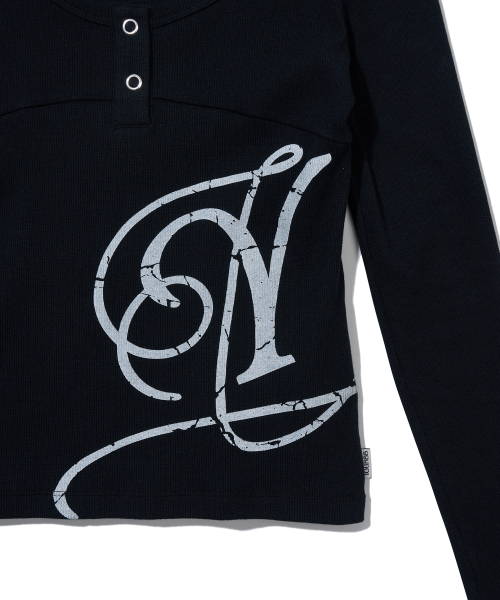 GRAPHIC HOODIE LONG SLEEVE_BLACK
