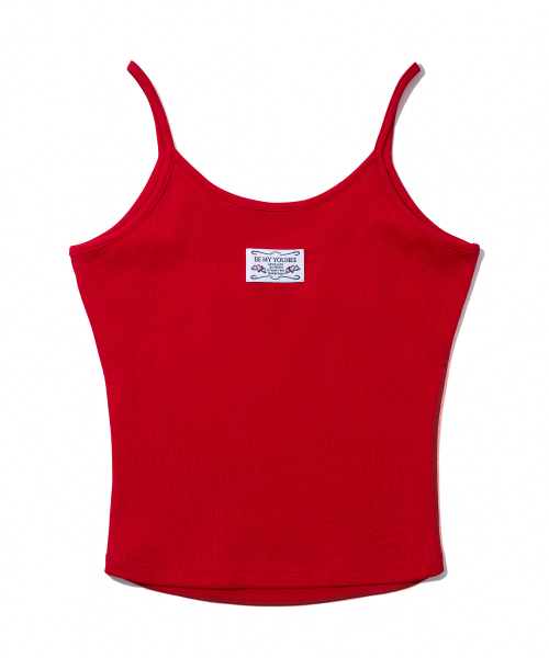[Купон 20%] LABEL DETAILED SLEEVELESS_RED
