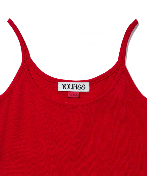 [Купон 20%] LABEL DETAILED SLEEVELESS_RED