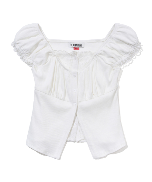 LAYERED BLOUSE_WHITE