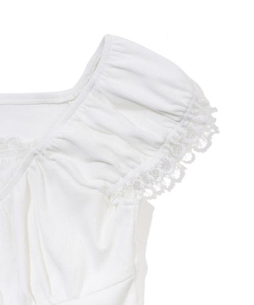 LAYERED BLOUSE_WHITE