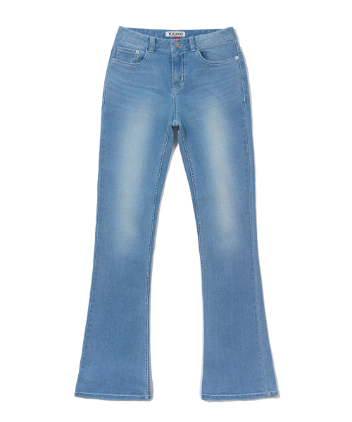 HOTFIX BOOTSCUT DENIM PANTS_LIGHT BLUE