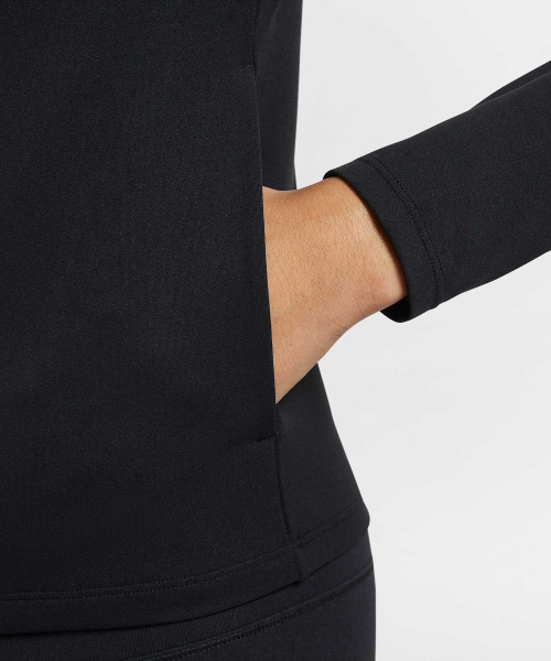 Zenvy Dry Fit Full-Zip куртка W — Black:Cool Grey / II3928-010
