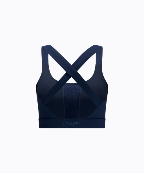 Спортивный бра Athlete Big Logo (Navy)