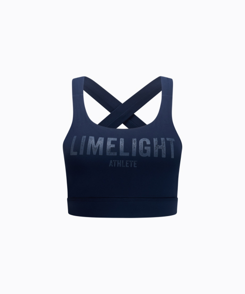 Спортивный бра Athlete Big Logo (Navy)