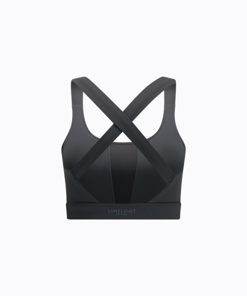 Спортивный бра Athlete Big Logo Standard (Charcoal/Grey)