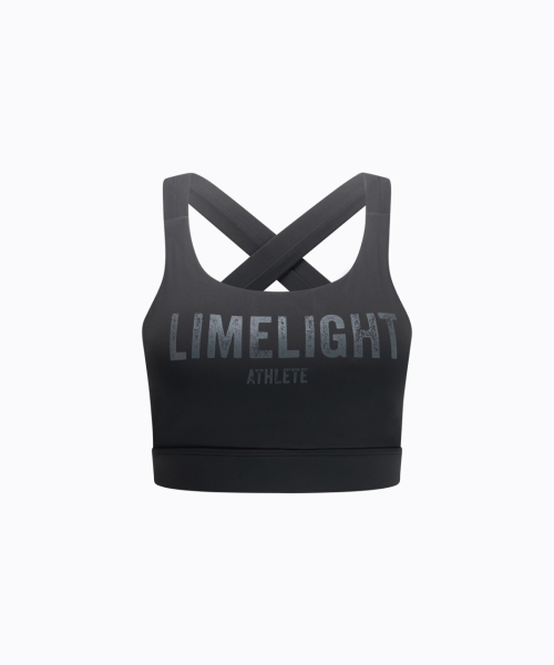 Спортивный бра Athlete Big Logo Standard (Charcoal/Grey)