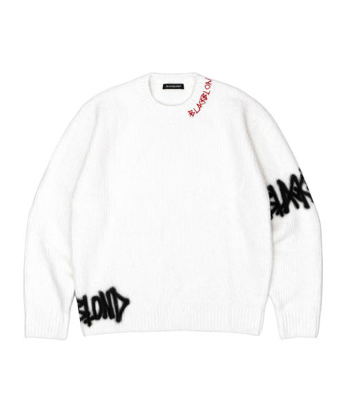 Свитер Vivid Disorder Graffiti Logo (White)
