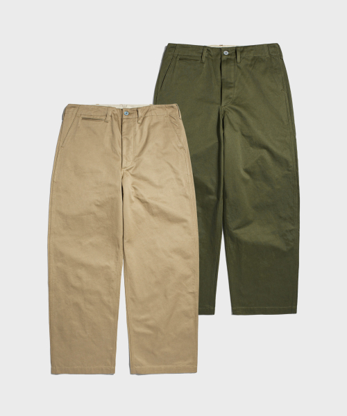 1942 US Army Chino Trousers Olive (Korea Edition)