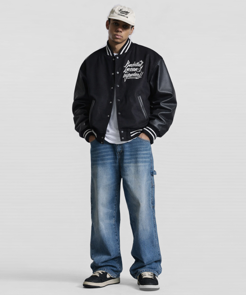 Куртка-бомбер CRSDL Logo Varsity Black