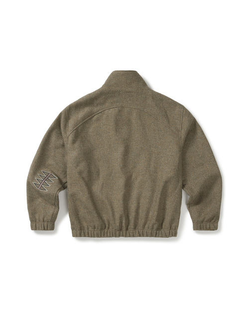 Machete wool blouson / Taupe melange