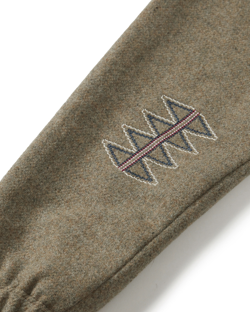 Machete wool blouson / Taupe melange