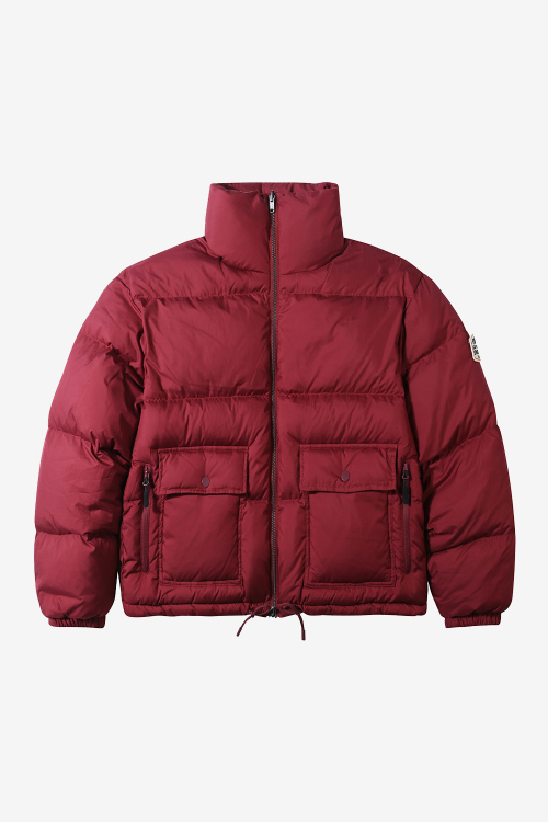 MARTHE - DOUDOUNE REVERSIBLE_burgundy