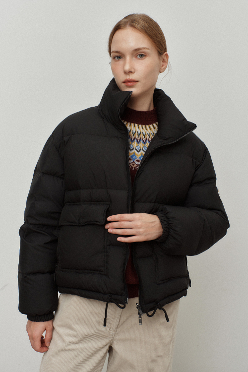MARTHE - DOUDOUNE REVERSIBLE_black