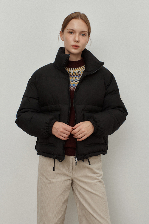MARTHE - DOUDOUNE REVERSIBLE_black