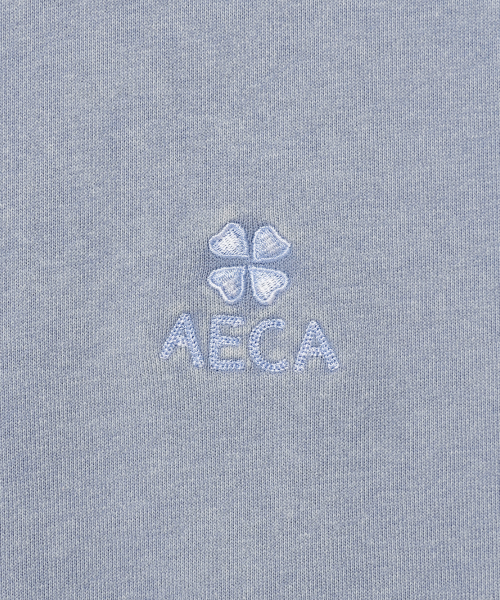 EVERYDAY AECA CLOVER ZIP UP HOODIE-LIGHT BLUE