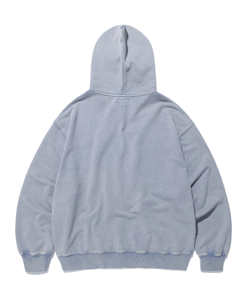 EVERYDAY AECA CLOVER ZIP UP HOODIE-LIGHT BLUE