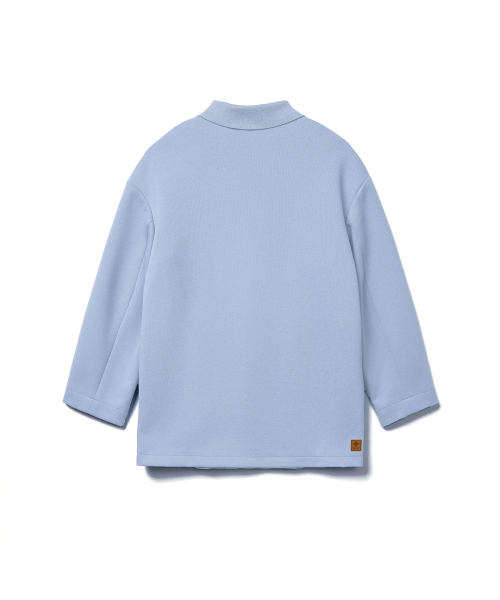 PIQUE TRENCH_BLUE