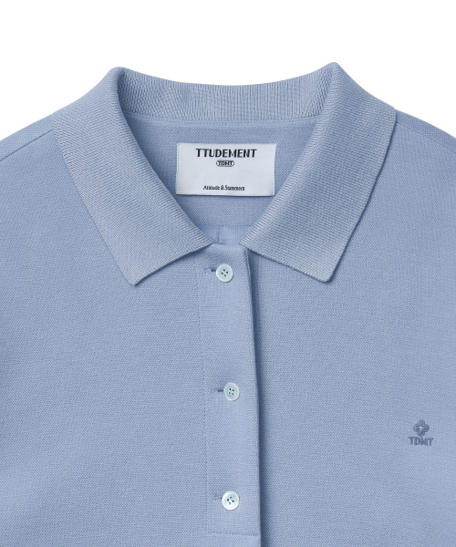 PIQUE TRENCH_BLUE