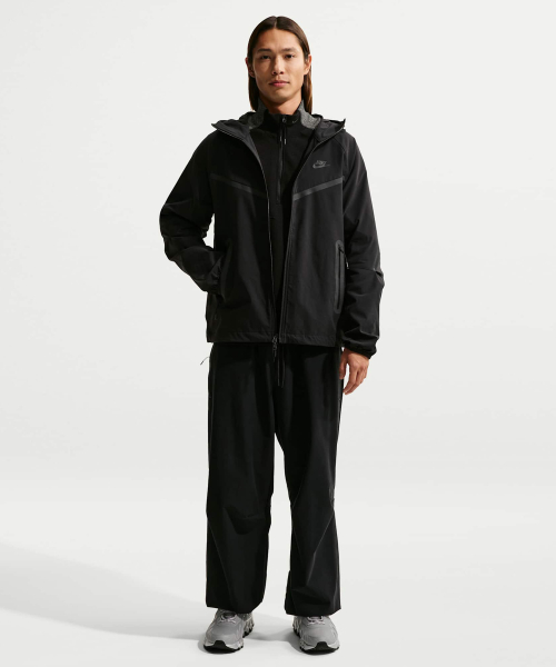 AS M NK DF TCH WVN WR FZ JKT - BLACK/BLACK/BLACK