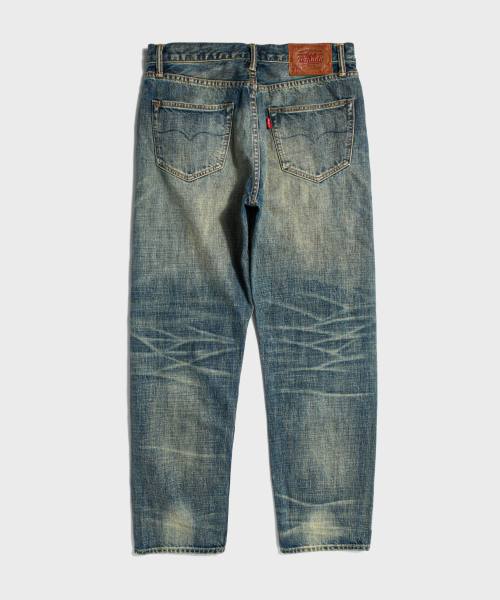 1955 Heritage selvage деним джинсы Washed индиго