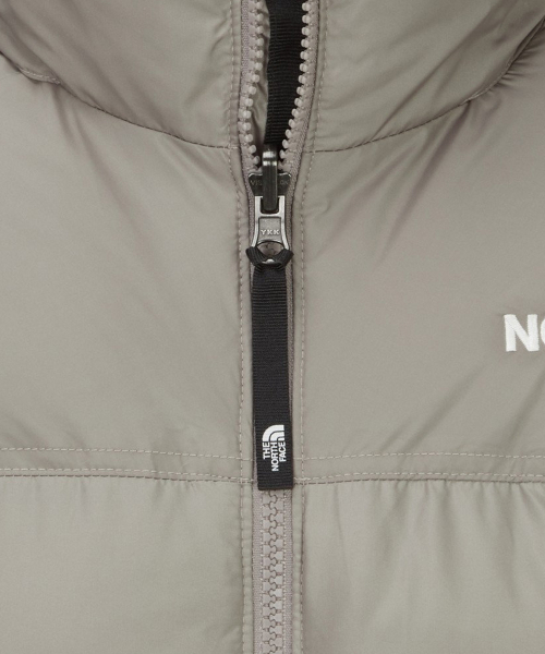NJ1DR02B Мужской гибридный пуховик Nuptse V2 BEIGE BROWN