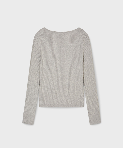 Henley neck Pullover / WHKAG2291F