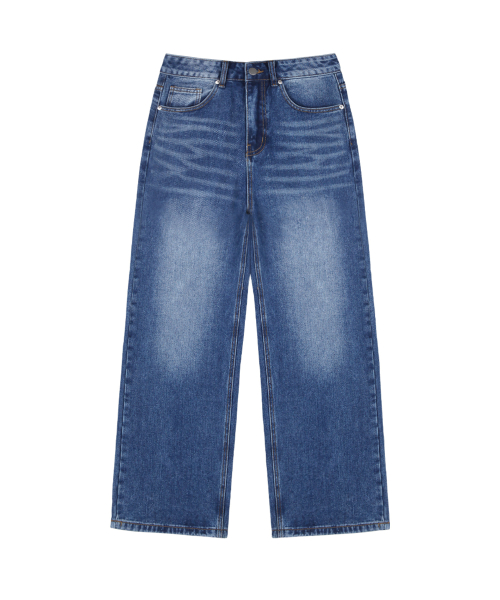 Basic washing деним штаны (blue)