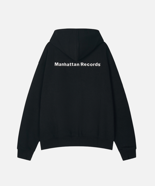 Classic Logo Zip Up худи - Black