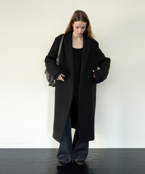 Oversized tailored пальто