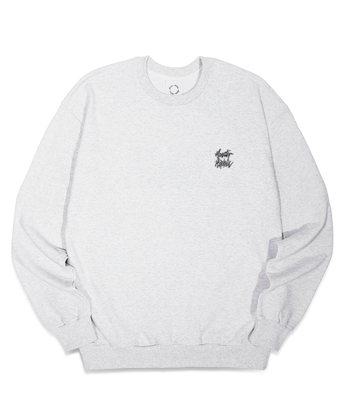 [SET] Свитшот с логотипом + джоггеры, Melange Gray