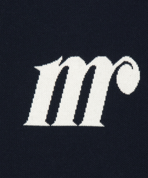 MR Gramophone Graphic Knit - Navy