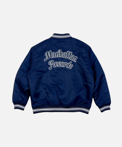 MR M Logo Satin BB куртка - Navy