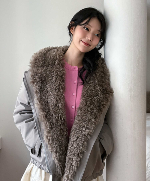 Soft Curl Fur куртка