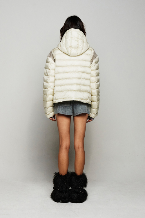 POINT WELLON HOODED куртка IN IVORY