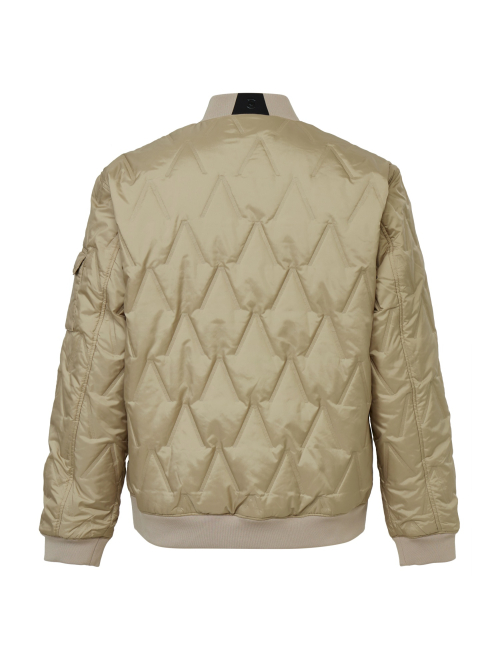 Бомбер CO Essential стеганый бежевый M _Beige