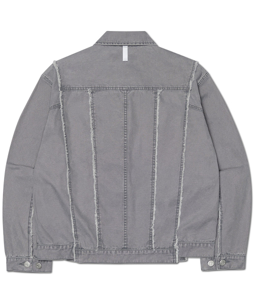 ROUGH CUT TRUCKER куртка - WASHED GRAY