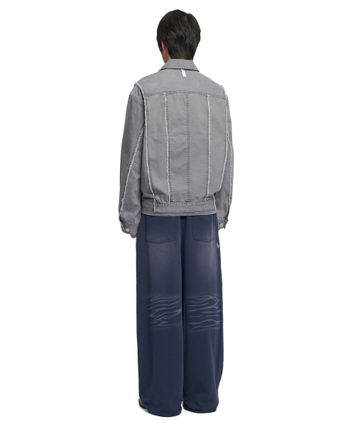 ROUGH CUT TRUCKER куртка - WASHED GRAY