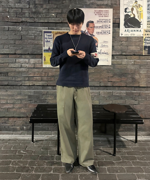 Свободные брюки на резинке под лен (Light Khaki)