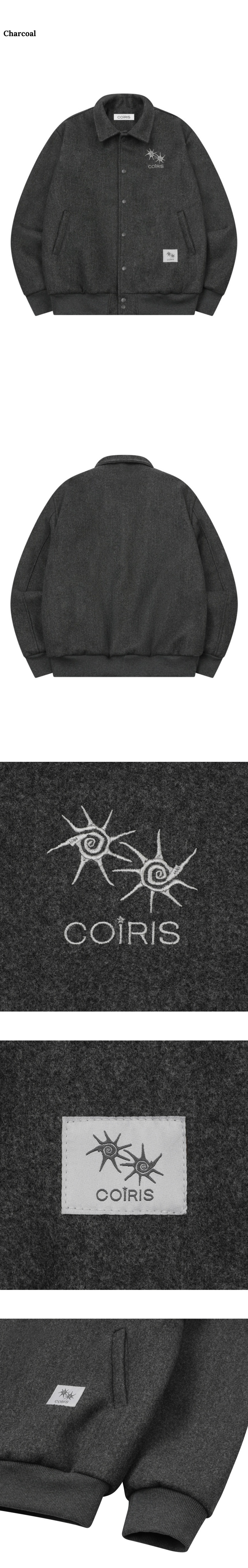 BUTTON BLUE UNISEX - 2 COLORS BLACK