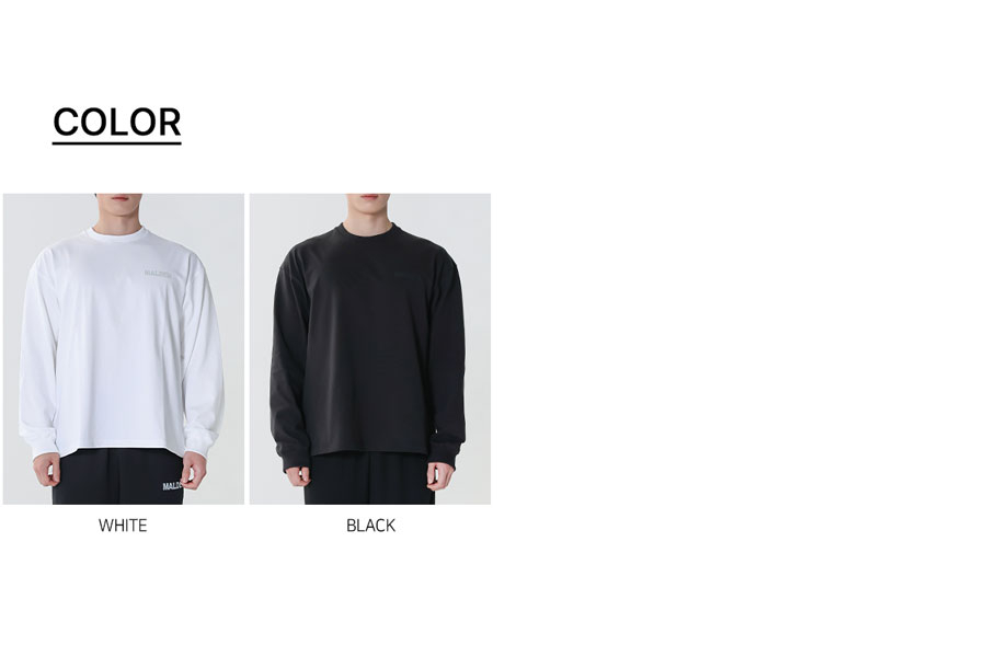 HEAVY COTTON CRACK OVERFIT LONG SLEEVE - 2 COLORS 