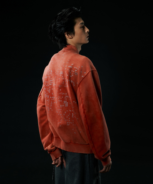 Heavy Faded Linings Sweat куртка (красный)