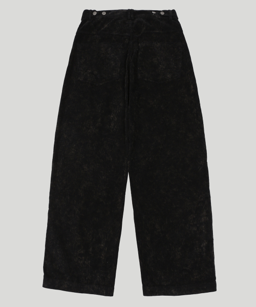 SMUDGE HOLE CORDUROY брюки (черный)