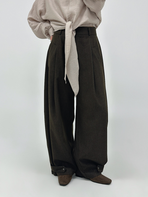 Button Hem брюки (2C)