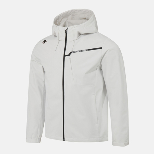 Спортивная худи на молнии 2LAYER с подкладкой Light Grey SR121TJK13