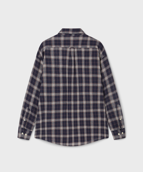 Summer Crinkle Check рубашка / WHYCG2371U