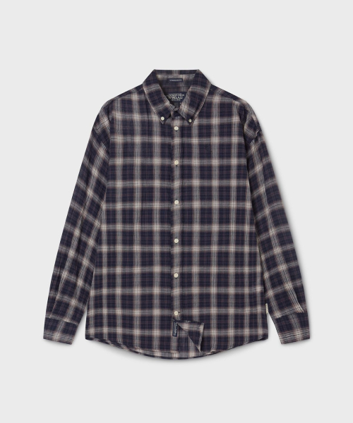 Summer Crinkle Check рубашка / WHYCG2371U