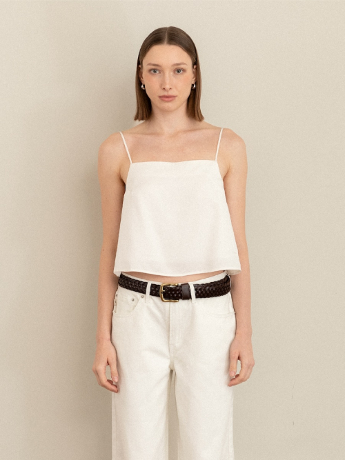 G ELLA STRAP SLEEVELESS (IVORY)