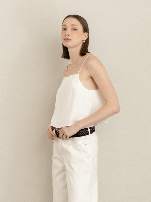 G ELLA STRAP SLEEVELESS (IVORY)