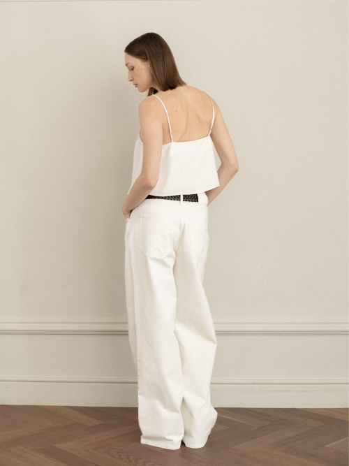 G ELLA STRAP SLEEVELESS (IVORY)